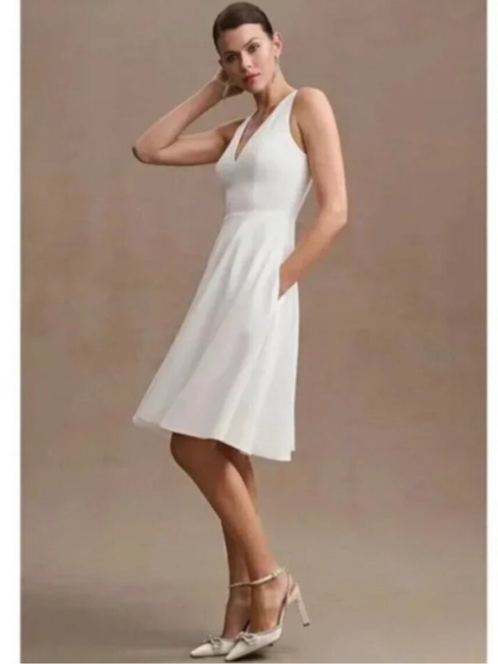 Dress The Population Catalina V-Neck Dress New!